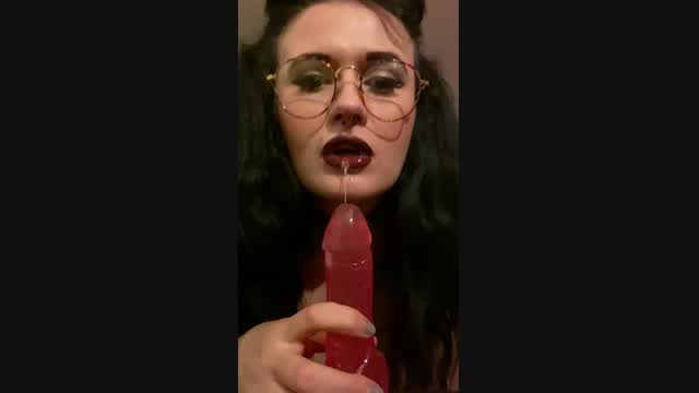 Submissive Cockslut POV video from Alienne Spaceleigh