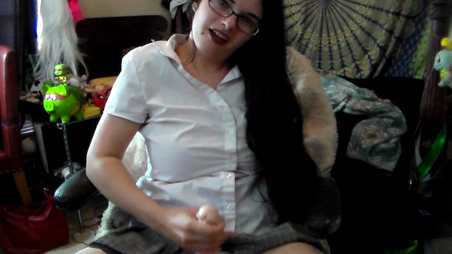 Thick cocked futa gets asked by teacher to get her grades up video from AnnSulu