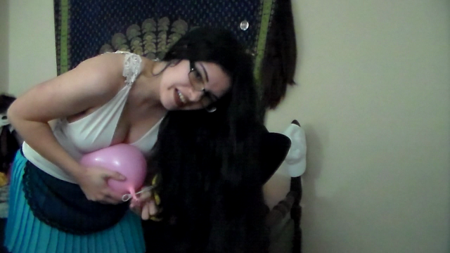 Maid to order part 1 Balloon screeching video from AnnSulu