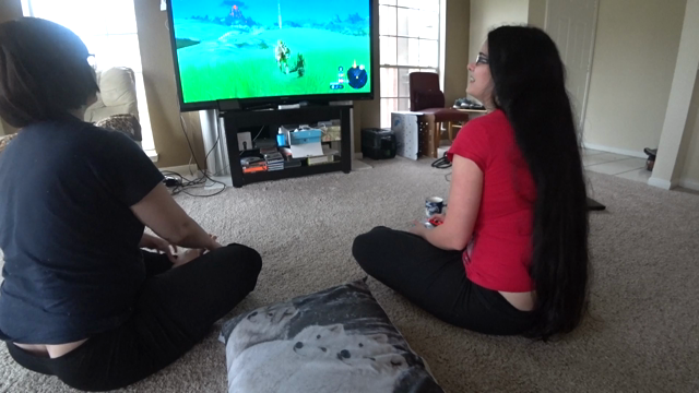 Ann and Raven ignore you to play on their switch instead 1080 x 1920p MP4 video from AnnSulu