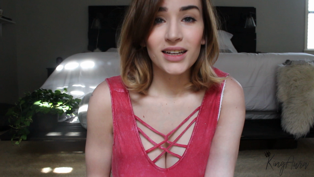 GFE Sitting on Dildo and Hitachi video from KingAura