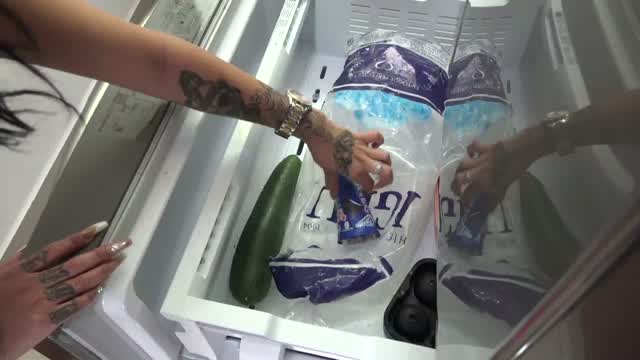 with my cucumber video from