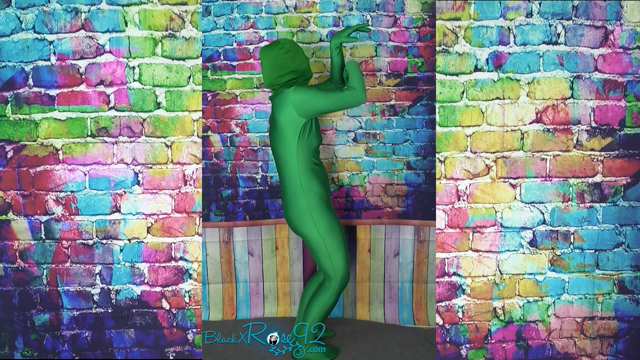 Full Body Zentai video from BlackxRose92