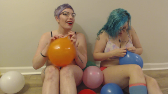 Inflating and Popping Balloons with Blue Ruin and Sadie Violet video from Blue Ruin