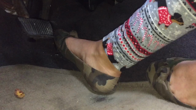 Driving in my Camo Ballet Flats video from Brina Candi