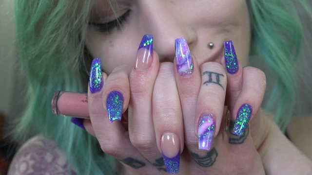 ASMR Nail Sound Fetish JOI video from Cattie