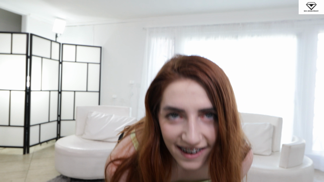 Aria Carson Striptease Creampie POV video from Chad Diamond