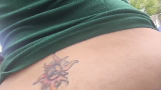 Follow that ass crack video from GreenEyedFreakyMom