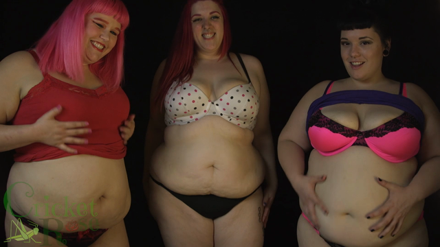 Triple Tummy Time video from CricketRoseXXX