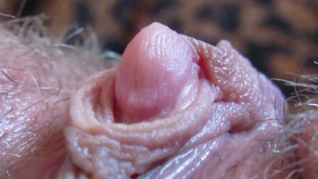 Extreme close up scenes on my huge clit video from cuteblonde666