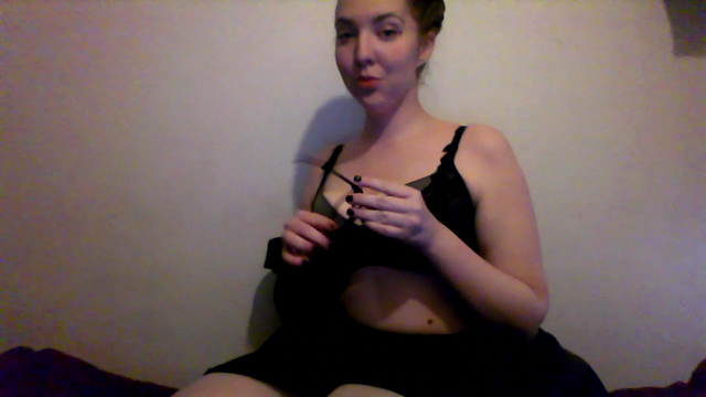 Secretary sucks her tits video from