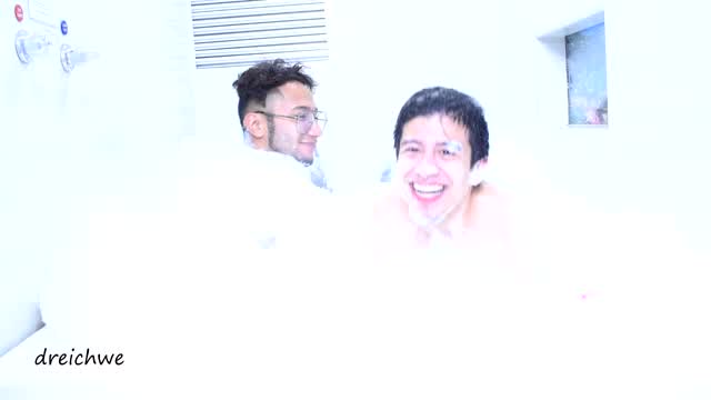 Lots of foam in the jacuzzi part 1 video from Dreichwe