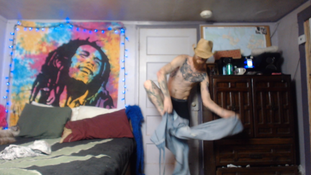 cowboy strip tease video from Drgreenthumbxxx