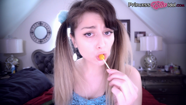 BRATTY LITTLE LOLLI-LICKER video from Ellie Idol