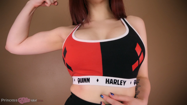 MY TITS EXPAND EVERY WORKOUT video from Ellie Idol