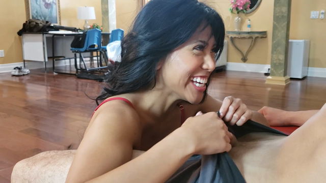 Ember Snow Blowing an Anonymous Fan video from Ember Snow