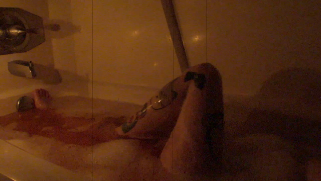 88. Implied Nude Sensual Christmas Bath video from Fapcakesenpai
