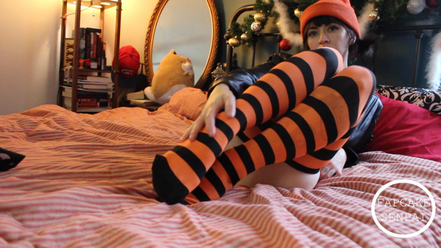 Spinelli Cosplay Leg Worship in Socks video from Fapcakesenpai