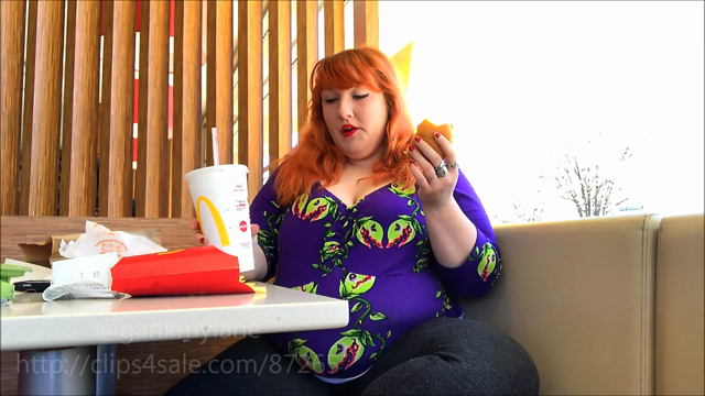 McDonalds Sloppy Facestuffing video from Aspen Gank