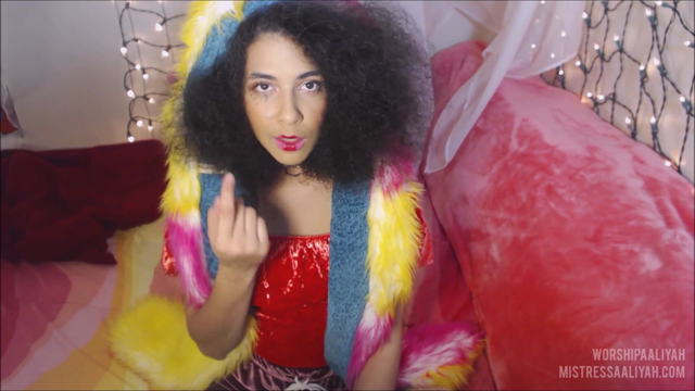 Your 1st JOI with Raver Babe Goddess Aaliyah video from Goddess Aaliyah