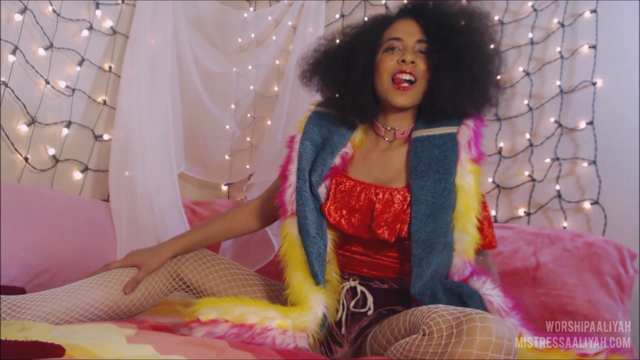 Your 1st JOI with Raver Babe Goddess Aaliyah video from Goddess Aaliyah