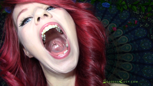 Inside a well-lit mouth and throat  video from Goddess Lucy