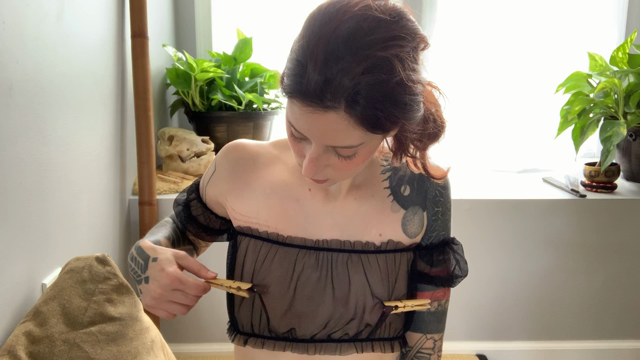 A bit of nipple torture video from Cam Damage