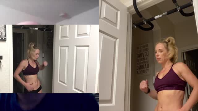 Harley T Chin ups, squat hold, push ups video from Harley T