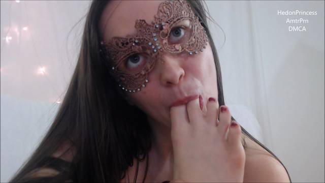 Toe Sucking and Licking Closeup video from Eve The Hedon Princess