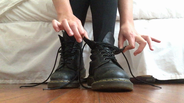 The JOI of Combat Boots video from The Goddess Hermes