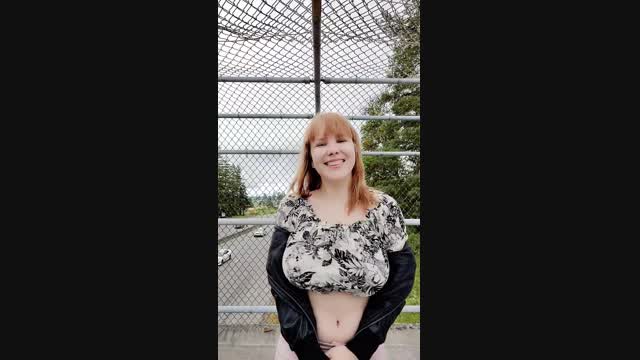 Public Boob Flashing video from Invadernoodles