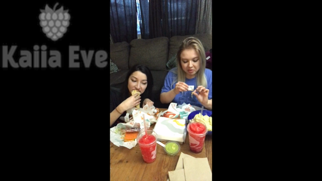 2 SKINNY BFFS: TACO BELL MUKBANG video from Kaiia Eve