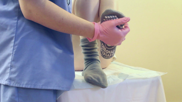 Harper's Foot Exam video from Lucy LaRue