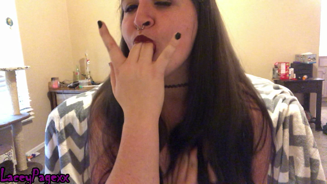 Finger Sucking video from Lacey Page