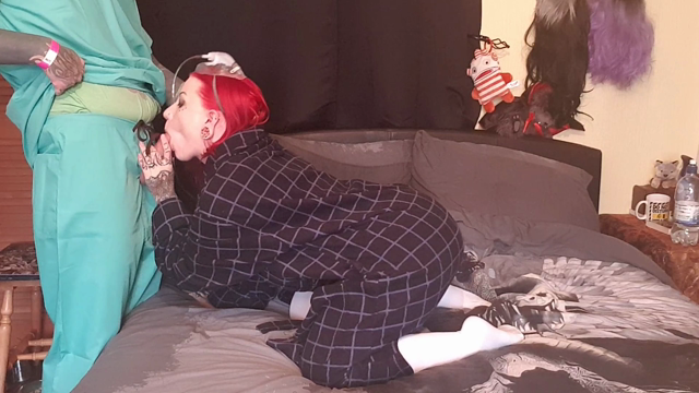 Fucking and sucking the doctor video from TattooedMilfyMama