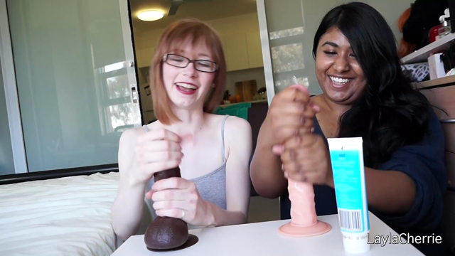 Teaching Amai How To Give A HandJob video from Layla Cherrie