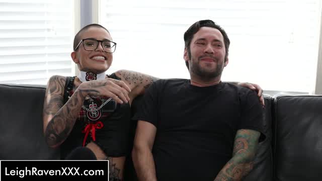 Super Nerd Virgin Gets Fisted and Fucked video from Leigh Raven