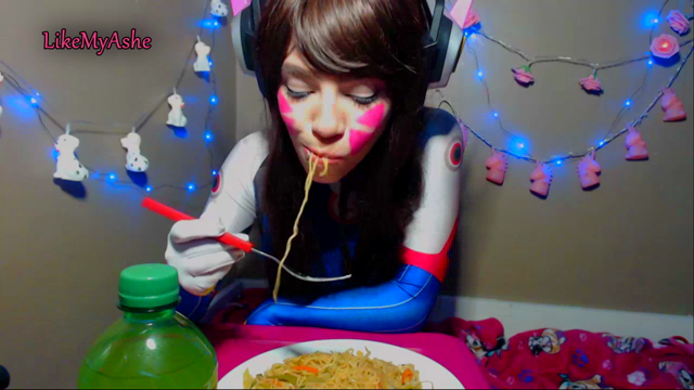 D.Va Noodle and Dew Mukbang ASMR video from LikeMyAshe