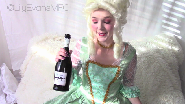 Belching Queen: Cake and Prosecco Burps video from Lily Evans