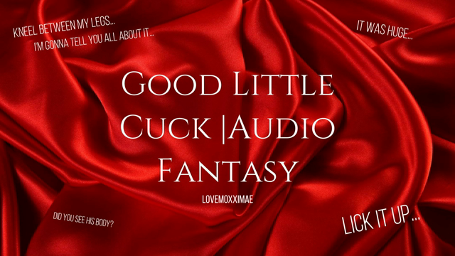 CUCKOLD HUSBAND FANTASY | Audio ONLY video from Moxxi Mae