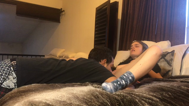 sucking and fucking bent over the edge of the bed video from