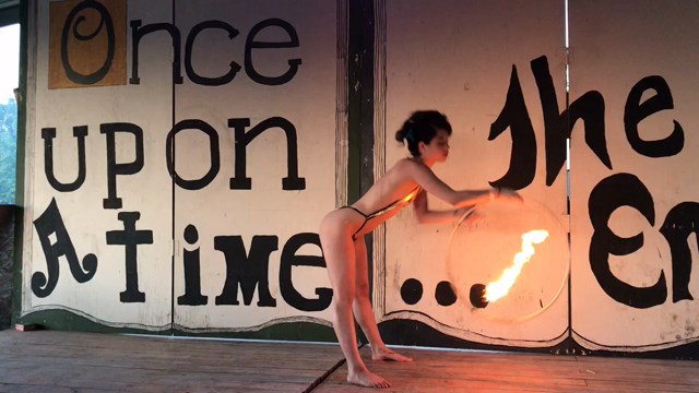 Fire Iso Hoop video from LuxxxTheFox