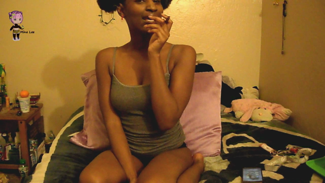 Smoke and Cum video from Mina