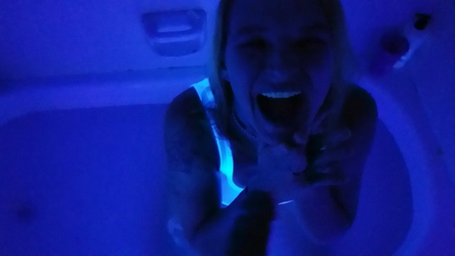 Blacklight Blowjob