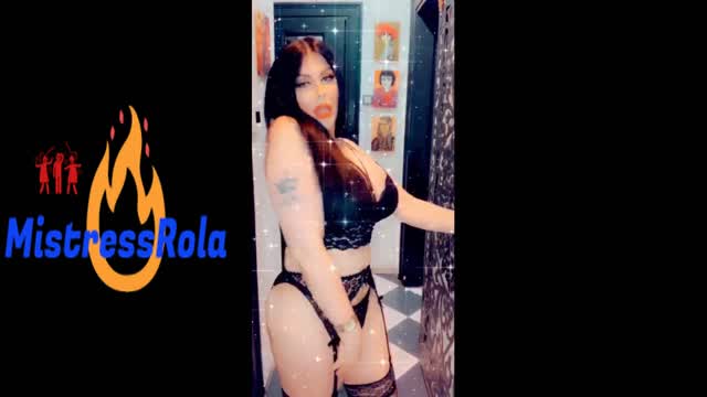 lesbian femdom with Diva arab shemale video from Mistressrola