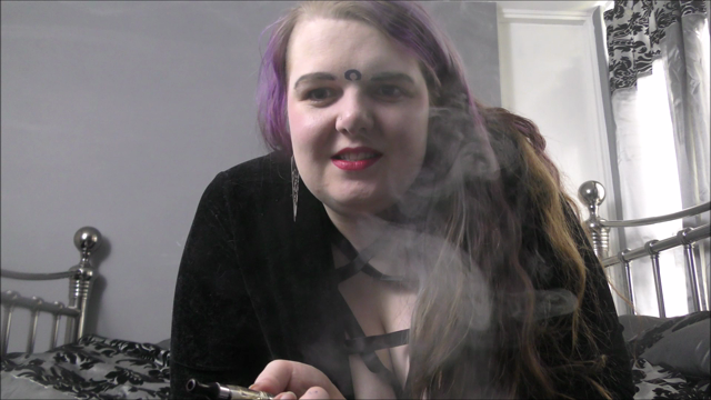 You Pay to be Mesmorised by my vape video from Mxtress Valleycat