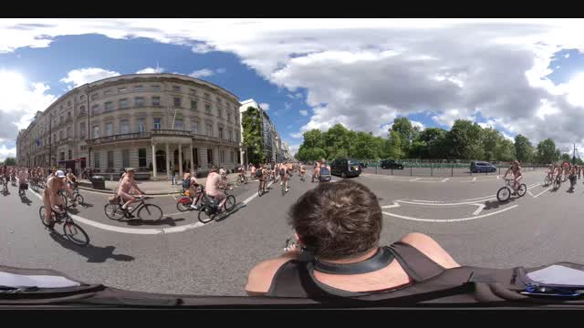 WNBR - World Nude Bike Ride 2019 VR - Part 1 video from NaturistWorld