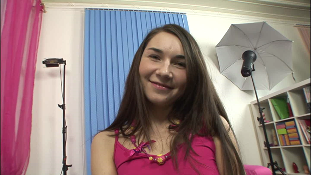 Teen Brunette Stacy Hardcore Double Penetration video from Mr Nightclub