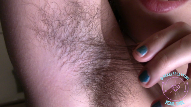Licking my Hairy Armpits video from Pearl Sage