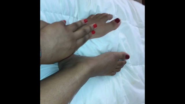 14. Foot Fetish Tease